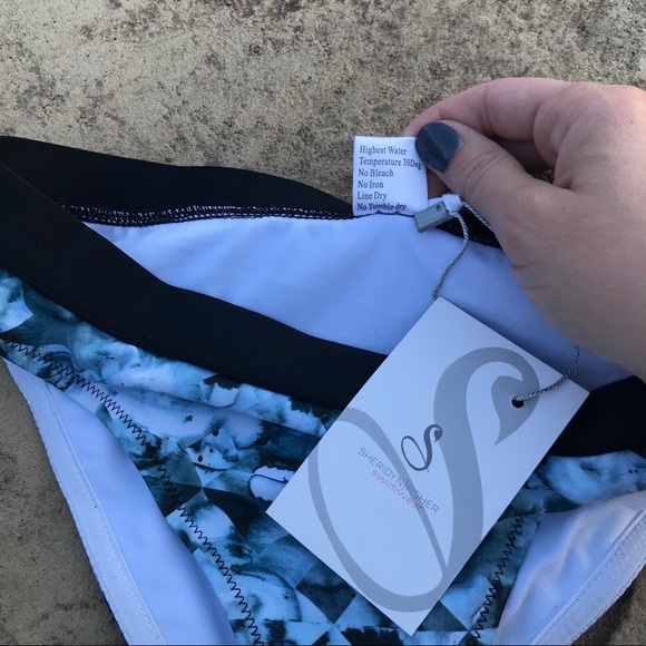🛍 Sheridyn Swim Prism Banded Bikini Bottoms - Picture 3 of 4